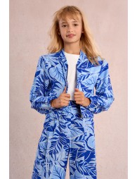 Veste bomber imprimée