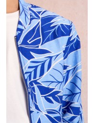 Veste bomber imprimée