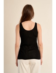 Basic terry cloth tank top