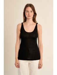 Basic terry cloth tank top