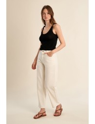 Basic terry cloth tank top