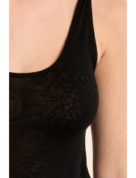 Basic terry cloth tank top