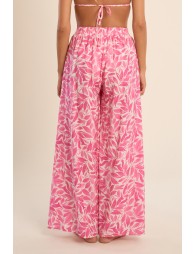 Flowing trousers, printed