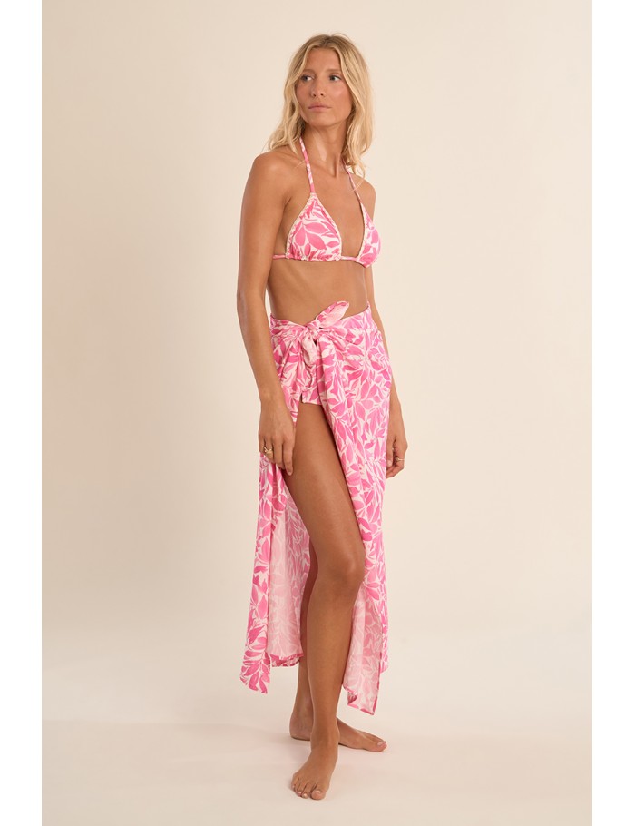 Pareo de mujer largo, con estampado.