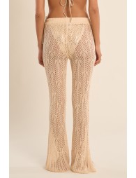 Pantalon de plage en crochet