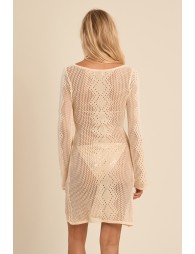 Short crochet beach dress