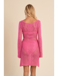 Short crochet beach dress