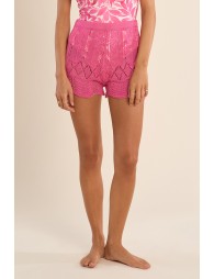 Crochet beach shorts