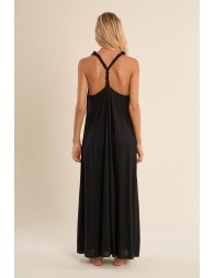 Longue robe dos nu