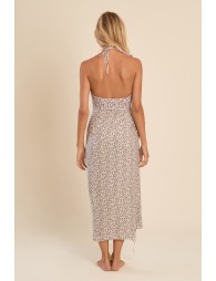 Pareo de mujer largo, con estampado.