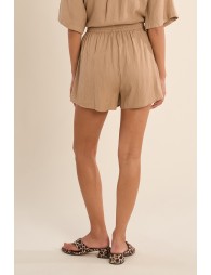 Flowy shorts, high waist