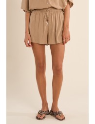 Flowy shorts, high waist