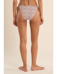 Animal print bikini bottoms
