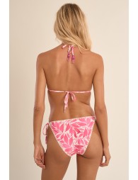 Haut de maillot de bain triangle imprimé