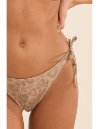 Bas de maillot de bain léopard, irisé