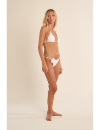 "Bikini bottoms, flower detail"