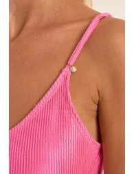 Maillot de bain une pièce, côtelé