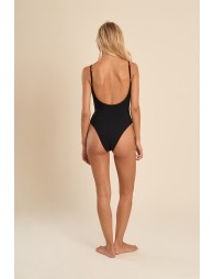 One-piece swimsuit, iridescent