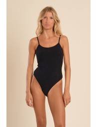 One-piece swimsuit, iridescent