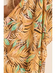 Pareo de mujer largo, con estampado.