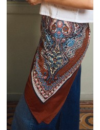 Pañuelo de mujer liso, estampado.