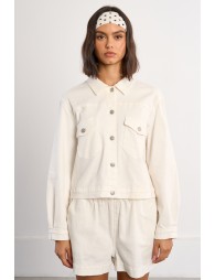 Short cotton jacket