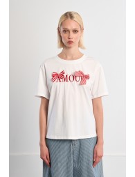 T-shirt en coton "Amour"