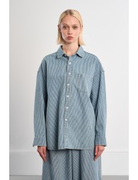 Chaqueta de mujer de manga larga, con estampado.