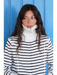 Chaqueta de mujer de manga larga, con estampado.