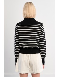 Chaqueta de mujer de manga larga, con estampado.