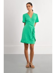 Robe mini asymétrique