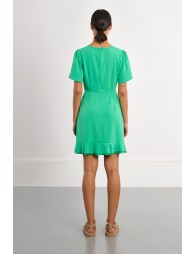 Asymmetrical mini dress