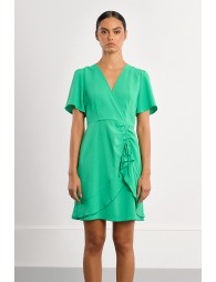 Robe mini asymétrique