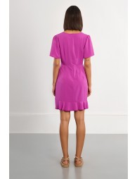 Asymmetrical mini dress