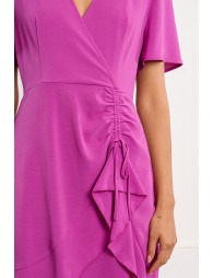 Asymmetrical mini dress