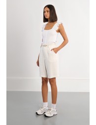 Fluid Bermuda shorts