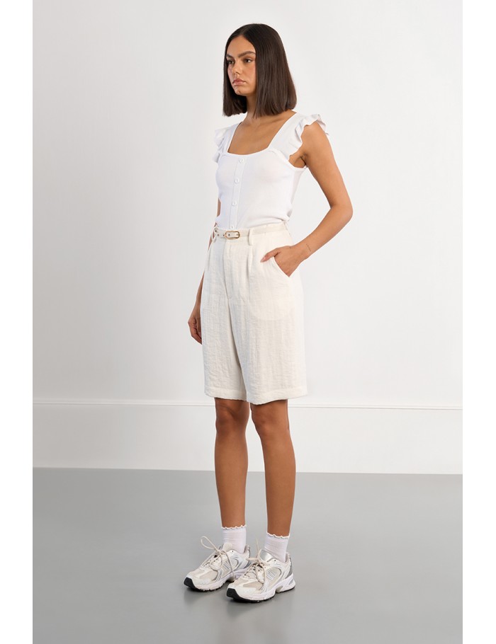 Fluid Bermuda shorts