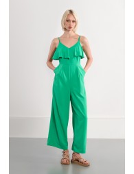 Ruffled jumpsuit