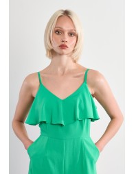 Ruffled jumpsuit