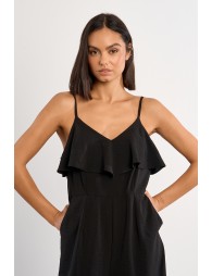 Ruffled jumpsuit