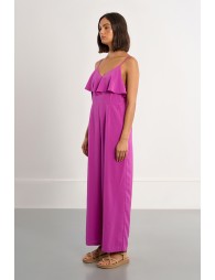 Combi-pantalon à volants