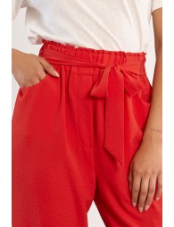 Paperbag waist trousers