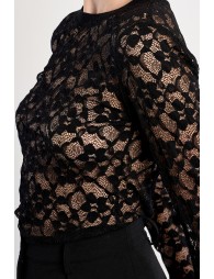 Sous-pull en dentelle