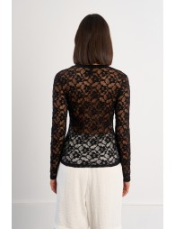 Sous-pull en dentelle