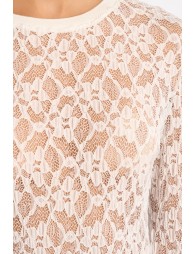 Sous-pull en dentelle