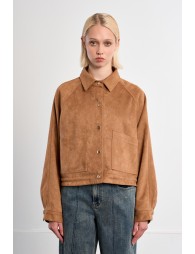 Veste en suédine