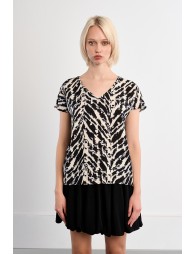 St. Barts print top