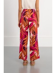 Wide-leg trousers, with print