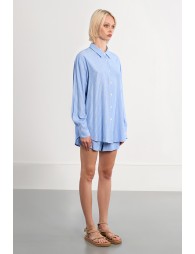Chemise oversize rayée