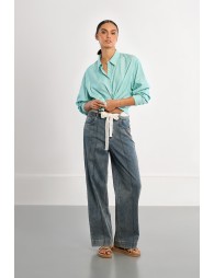 Chemise oversize rayée